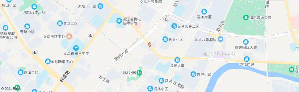 金华福田寺下_公交站地图_金华公交_妙搜公交查询2025