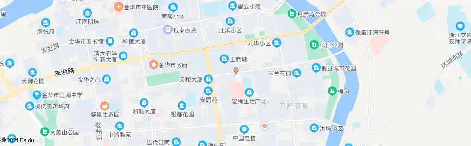 金华金信花园_公交站地图_金华公交_妙搜公交查询2025