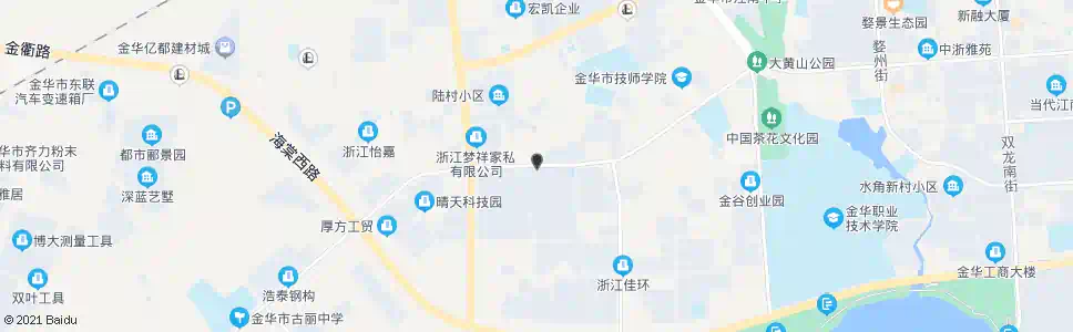 金华八达路(家和园)_公交站地图_金华公交_妙搜公交查询2025