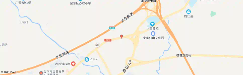 金华上牌塘_公交站地图_金华公交_妙搜公交查询2025