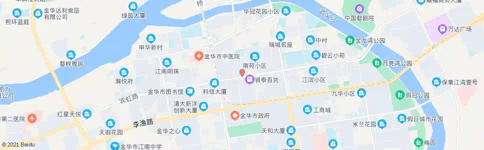 金华龙腾服饰商场_公交站地图_金华公交_妙搜公交查询2025