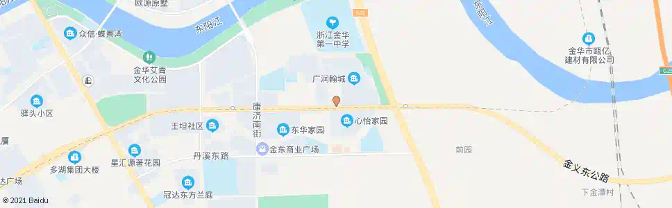 金华消防支队_公交站地图_金华公交_妙搜公交查询2025