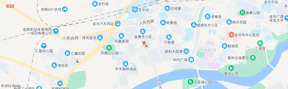 金华双龙北街解放路路口_公交站地图_金华公交_妙搜公交查询2025