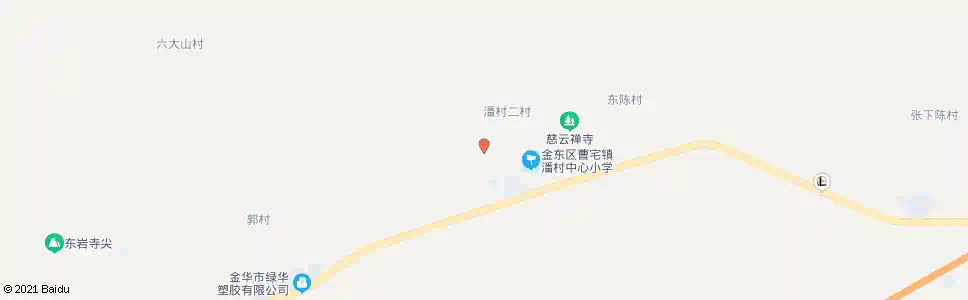金华潘村_公交站地图_金华公交_妙搜公交查询2025