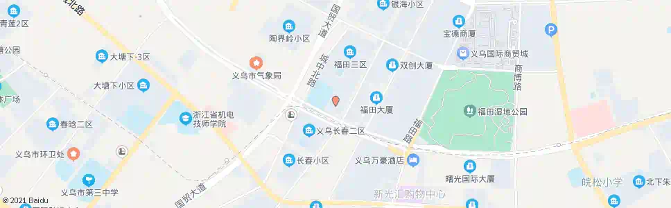 金华福田工艺品专业街_公交站地图_金华公交_妙搜公交查询2025