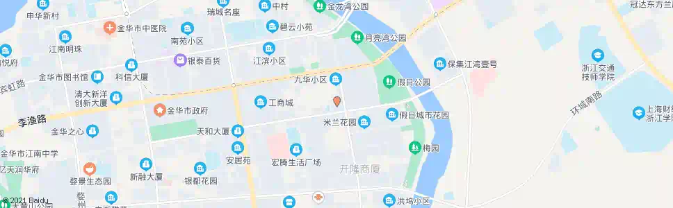 金华阳光绿洲湾(丹溪路)_公交站地图_金华公交_妙搜公交查询2025