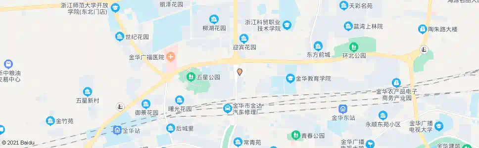金华九三学社门诊部(香山路口)_公交站地图_金华公交_妙搜公交查询2025