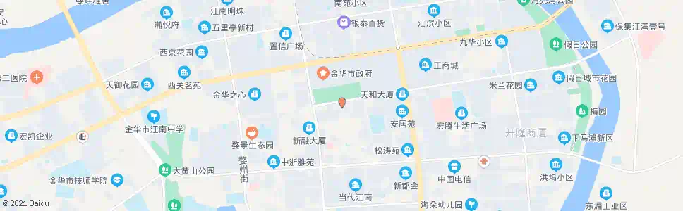 金华龙腾数码广场(市检察院)_公交站地图_金华公交_妙搜公交查询2025