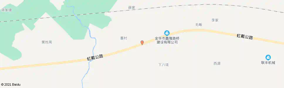 金华董村砖瓦厂_公交站地图_金华公交_妙搜公交查询2025