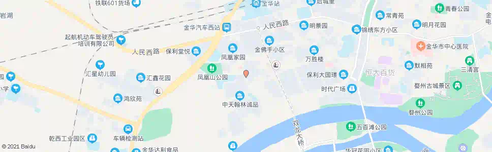 金华华山医院_公交站地图_金华公交_妙搜公交查询2025