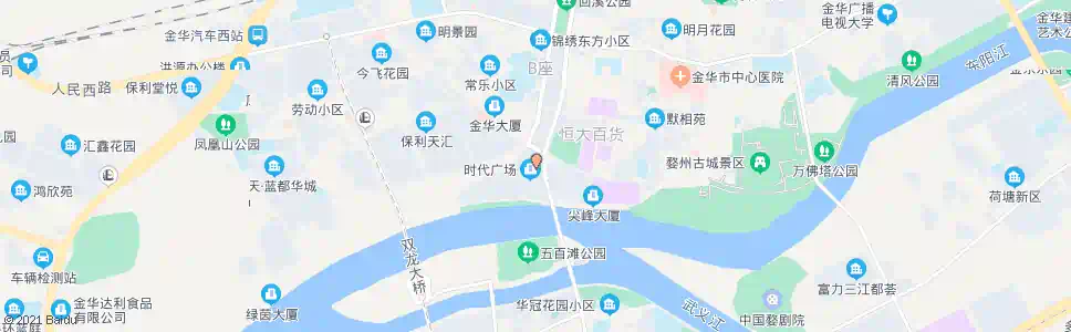 金华福华百货_公交站地图_金华公交_妙搜公交查询2025