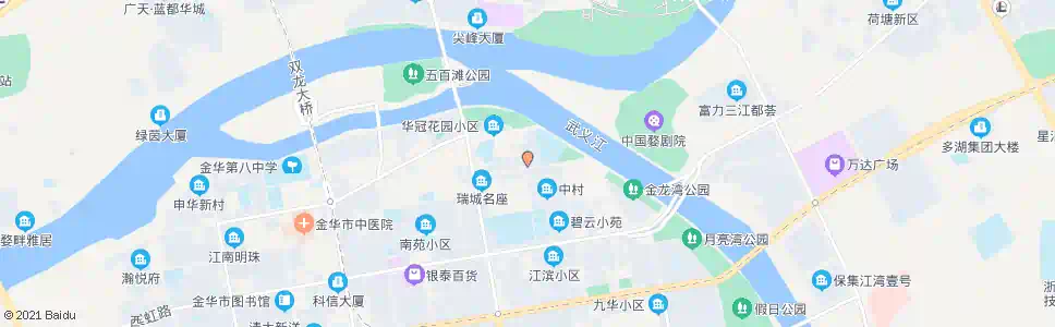 金华中村小区_公交站地图_金华公交_妙搜公交查询2025