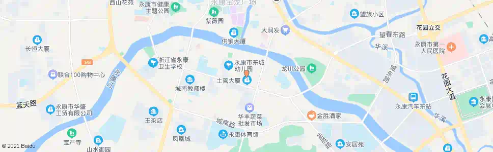金华财税大楼_公交站地图_金华公交_妙搜公交查询2025