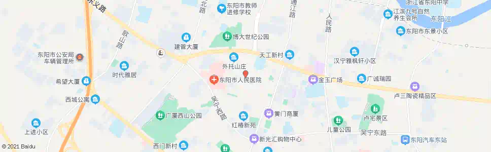 金华金华卫校_公交站地图_金华公交_妙搜公交查询2025