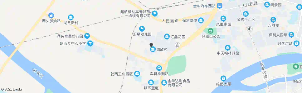 金华工贸街碧春路口_公交站地图_金华公交_妙搜公交查询2025