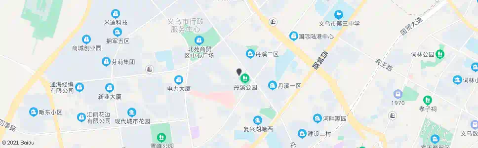金华丹溪小区_公交站地图_金华公交_妙搜公交查询2025