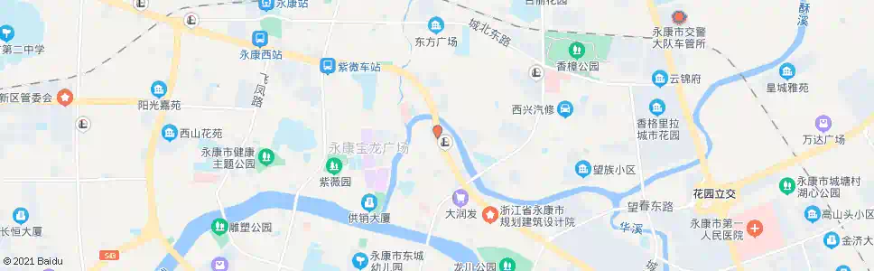 金华丽州商城_公交站地图_金华公交_妙搜公交查询2025