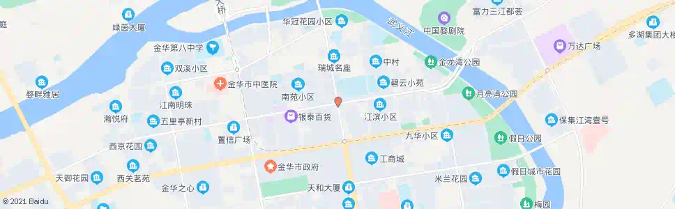金华八一南街宾虹路口_公交站地图_金华公交_妙搜公交查询2025