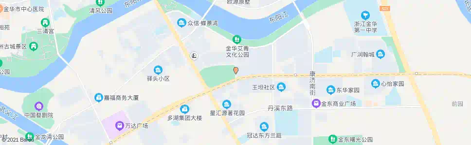 金华施光南广场西_公交站地图_金华公交_妙搜公交查询2025