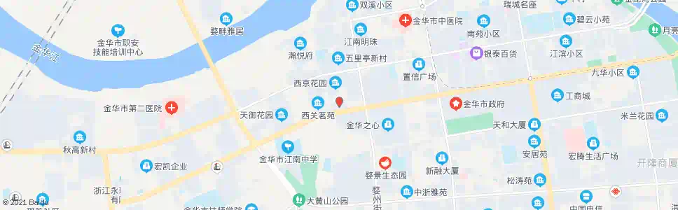 金华茶花庭园_公交站地图_金华公交_妙搜公交查询2025