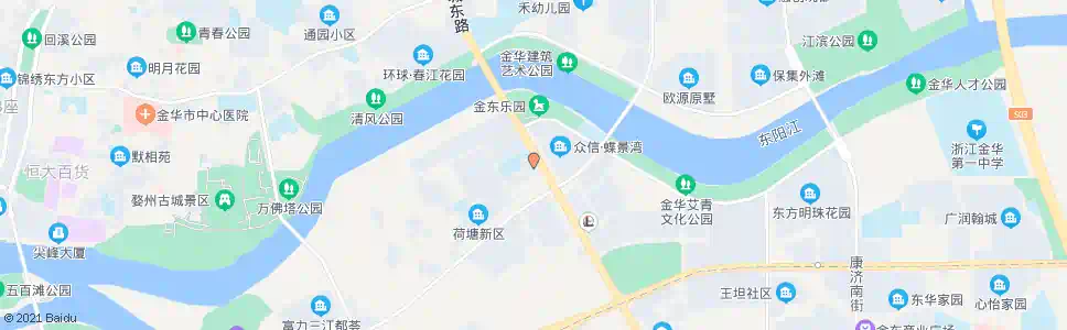 金华市医药公司_公交站地图_金华公交_妙搜公交查询2025