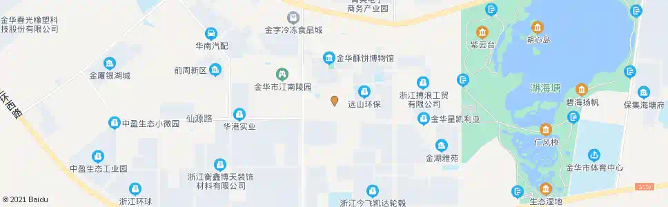金华吕献塘社区_公交站地图_金华公交_妙搜公交查询2025