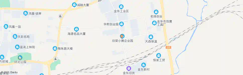 金华友谊家俱(金东创业中心)_公交站地图_金华公交_妙搜公交查询2025