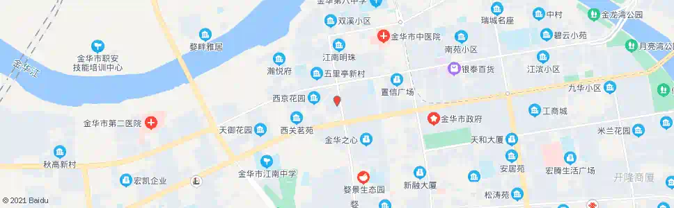 金华林雨公寓_公交站地图_金华公交_妙搜公交查询2025