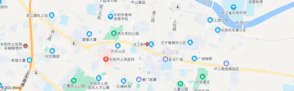 金华通江路口_公交站地图_金华公交_妙搜公交查询2025