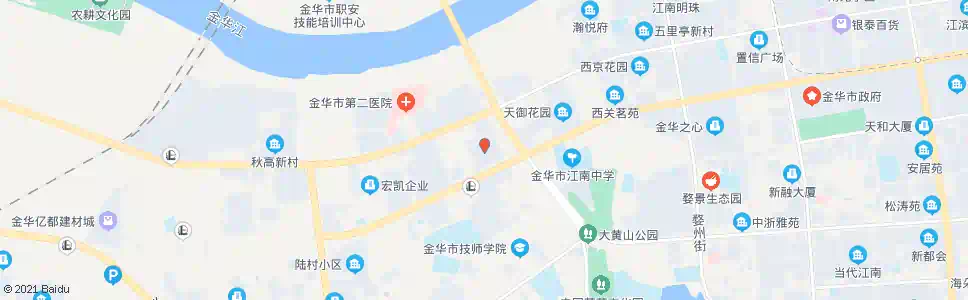 金华亚峰药厂_公交站地图_金华公交_妙搜公交查询2025