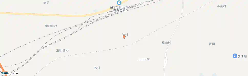 金华竹村_公交站地图_金华公交_妙搜公交查询2025