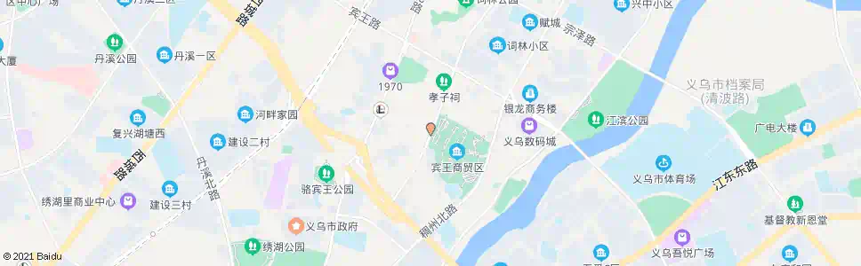 金华孝子祠小区_公交站地图_金华公交_妙搜公交查询2025