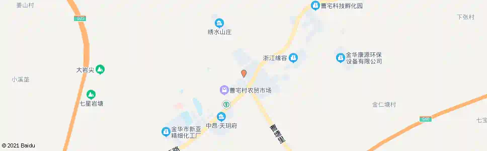 金华曹宅菜场路_公交站地图_金华公交_妙搜公交查询2025