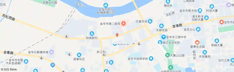 金华大康动物保健(市老年护理院)_公交站地图_金华公交_妙搜公交查询2025