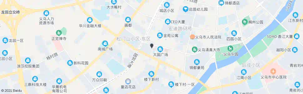 金华绣锦服饰_公交站地图_金华公交_妙搜公交查询2025