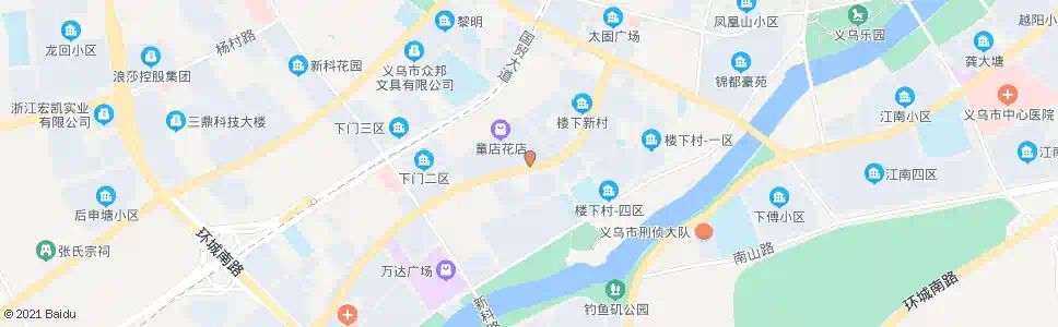 金华稠州医院老门诊部_公交站地图_金华公交_妙搜公交查询2025
