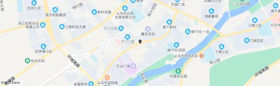 金华下门_公交站地图_金华公交_妙搜公交查询2025
