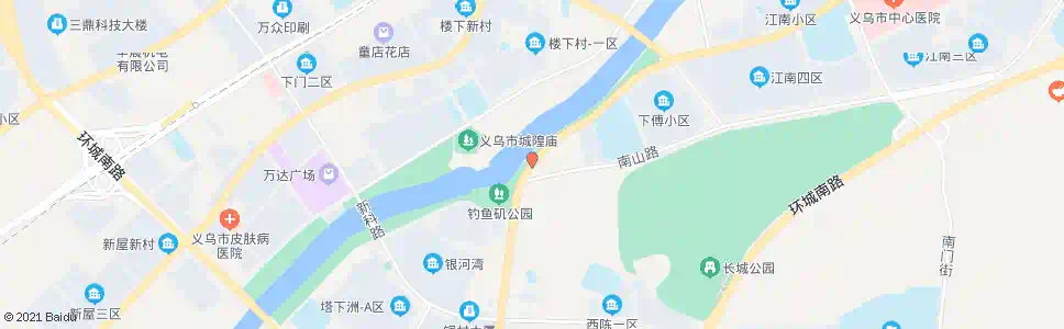 金华钓鱼矶公园_公交站地图_金华公交_妙搜公交查询2025