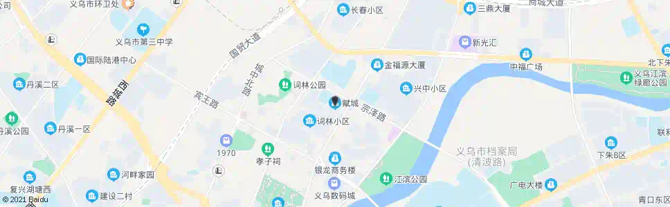 金华赋城小区_公交站地图_金华公交_妙搜公交查询2025