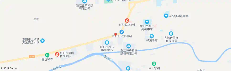 金华六石_公交站地图_金华公交_妙搜公交查询2025