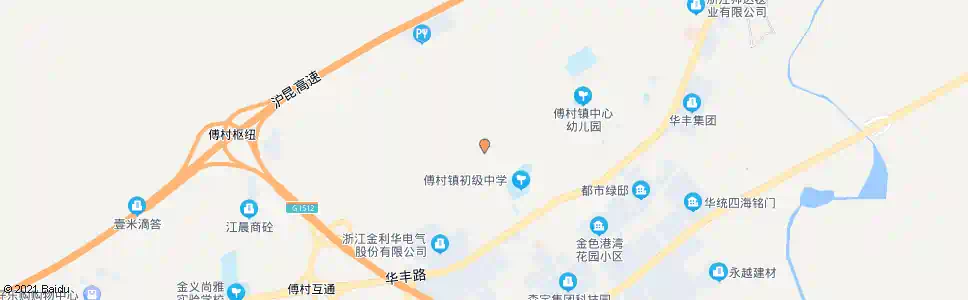 金华后傅_公交站地图_金华公交_妙搜公交查询2025