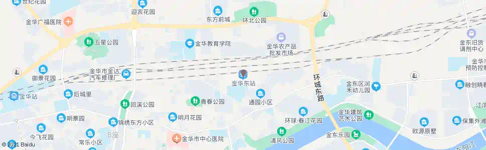 金华全备东_公交站地图_金华公交_妙搜公交查询2025