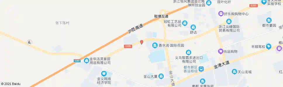 金华鞋塘加油站_公交站地图_金华公交_妙搜公交查询2025