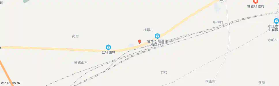 金华金义快速路口_公交站地图_金华公交_妙搜公交查询2025
