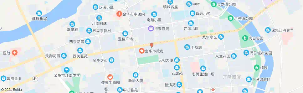 金华文化中心_公交站地图_金华公交_妙搜公交查询2025