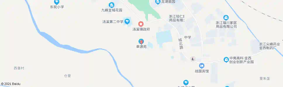 金华汤溪西门头_公交站地图_金华公交_妙搜公交查询2025