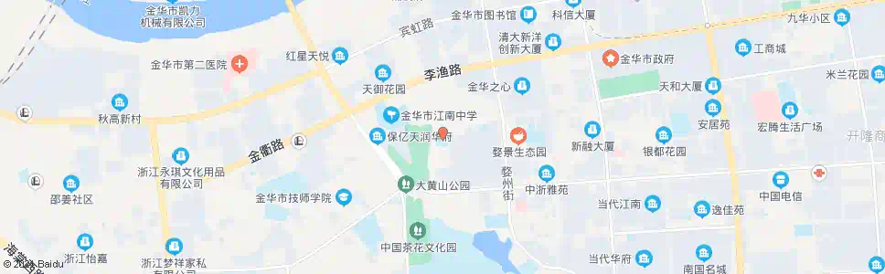 金华开发区学校_公交站地图_金华公交_妙搜公交查询2025