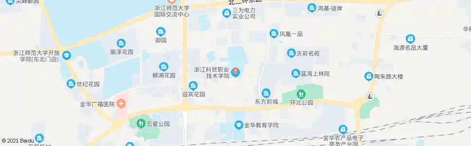 金华浙江科贸职业技术学院_公交站地图_金华公交_妙搜公交查询2025