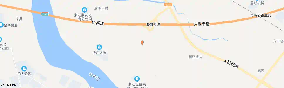 金华王店_公交站地图_金华公交_妙搜公交查询2025