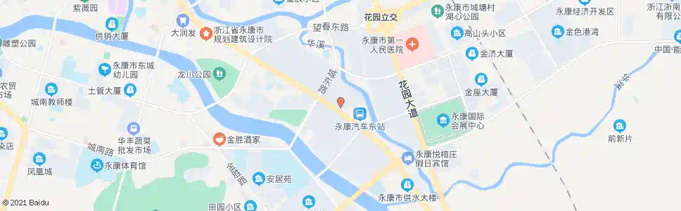 金华白天鹅宾馆_公交站地图_金华公交_妙搜公交查询2025